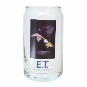 E.T. ガラスコップ 缶型グラス 映画キャラクター グッズ