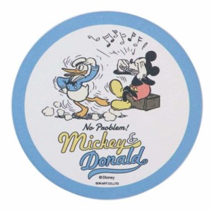 ミッキーマウス＆ドナルドダック テーブルウェア 吸水コースター ディズニー キャラクター グッズ メール便可
