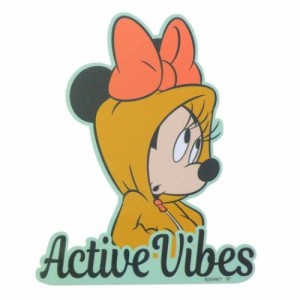 ミニーマウス ステッカー キャラクター Active Vibes デコれる ディズニー キャラクター グッズ メール便可