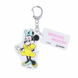 ミッキーマウス キーチェーン アクリルキーホルダー レトロアートコレクション ミニー ディズニー キャラクター グッズ メール便可