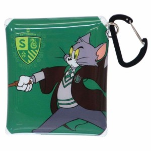 トムとジェリー ミニポーチ クリアマルチケースSS Slytherin TOM ワーナーブラザース キャラクター グッズ メール便可