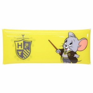 トムとジェリー ペンポーチ クリアマルチケーススリム Hufflepuff TUFFY ワーナーブラザース キャラクター グッズ メール便可