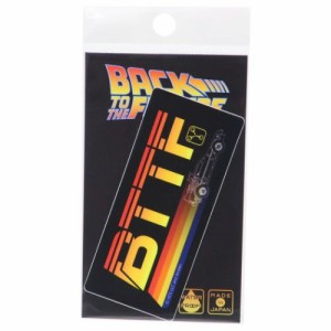 バックトゥザフューチャー ダイカットシール ダイカットステッカー ビニールステッカー BTTF 映画キャラクター グッズ メール便可