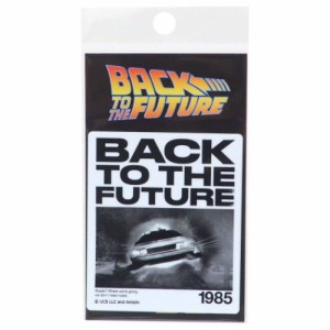 バックトゥザフューチャー ダイカットシール ダイカットステッカー ビニールステッカー BACK TO THE FUTURE 1985 メール便可