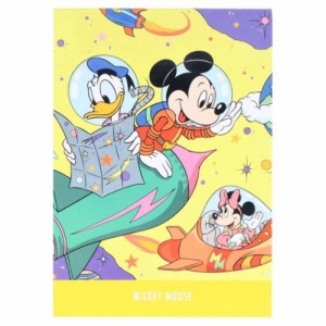 ミッキーマウス メモ帳 メモ A6 レトロアートコレクション1990 ディズニー キャラクター グッズ メール便可