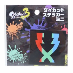 スプラトゥーン3 ダイカットシール ダイカットステッカーミニ 1 キャラクター グッズ メール便可