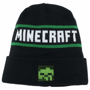 マインクラフト 帽子 KIDS ニット帽 カーキ Minecraft ゲームキャラクター グッズ メール便可