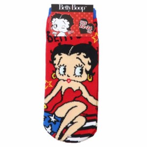 ベティ ブープ 女性用靴下 レディースソックス アメリカン BETTY BOOP キャラクター グッズ メール便可