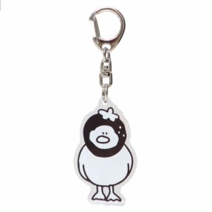 キーリング アクリルキーホルダー berry duck かわいい グッズ メール便可