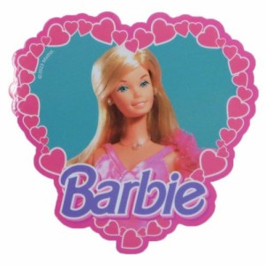 バービー ステッカーキャラクター キャラステ ハート Barbie キャラクター グッズ メール便可
