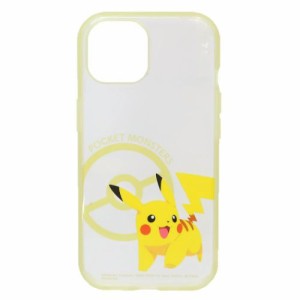 ポケットモンスター iPhone15 IIIIfit Clear 2023 iPhone 6.1 inch 2 LENS model/14/13対応ケース ピカチュウ ポケモン メール便可