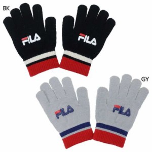 フィラ 子供用手袋 のび手袋L FILA スポーツブランド グッズ メール便可