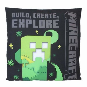 Minecraft マインクラフト クッション ペーパークラフト 背当てクッション ブラック ゲームキャラクター グッズ