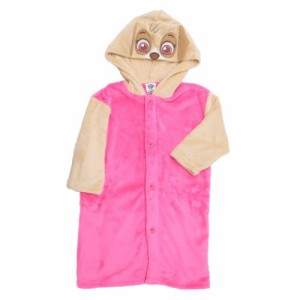 パウパトロール 防寒着 着る毛布 ミンクフリースパーカ ピンク アニメキャラクター グッズ