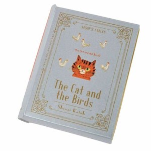 メモ帳 ブックメモ イソップ童話 猫と鳥たち かわいい グッズ