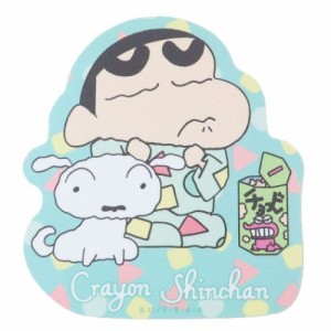 クレヨンしんちゃん キャラクターステッカー ダイカットシール 寝る前のチョコビ アニメキャラクター グッズ メール便可