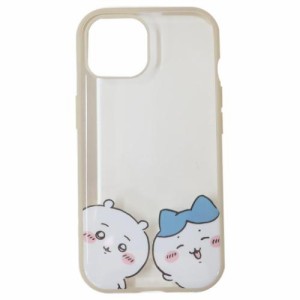 ちいかわ iPhone15 IIIIfit Clear 2023 iPhone 6.1 inch 2 LENS model/14/13対応ケース ちいかわ＆ハチワレ キャラクター グッズ