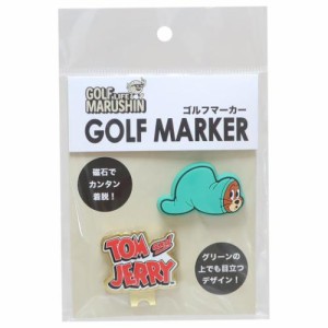 トム＆ジェリー ゴルフ用品 ゴルフマーカー マーカージェリー ワーナーブラザース キャラクター グッズ メール便可
