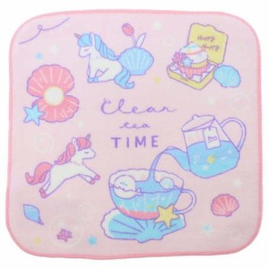 ミニタオル ちびタオル CLEAR TEA TIME 新入学 女の子 グッズ メール便可