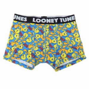 ルーニーテューンズ 男性用下着 ボクサーブリーフ トゥイーティー＆ロゴ LOONEY TUNES キャラクター グッズ メール便可