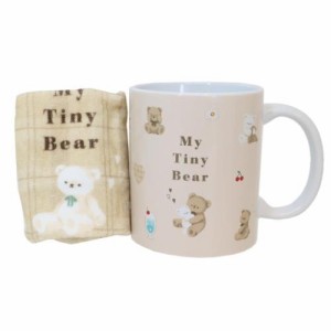 食器ギフト マグカップ＆タオル MY TINY BEAR ミニタオル付きマグカップ グッズ