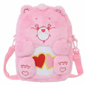 ケアベア ミニショルダーバッグ ぬいぐるみポシェット Love-A-Lot Bear CareBears キャラクター グッズ