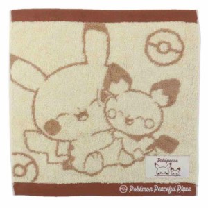 ポケットモンスター ハンドタオル ミニタオル ピカチュウ＆ピチュー BE ポケモン キャラクター グッズ メール便可