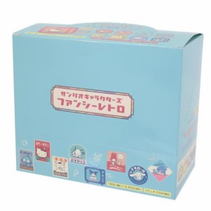 サンリオキャラクターズ 缶バッジ テレビ型缶バッチ 全8種 8個入セット ファンシーレトロ サンリオ キャラクター グッズ