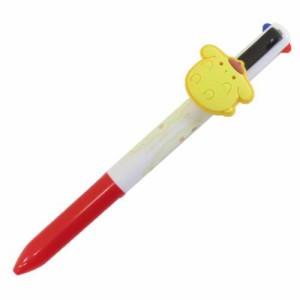 ポムポムプリン ボールペン マスコット付き4色ボールペン サンリオ キャラクター グッズ メール便可
