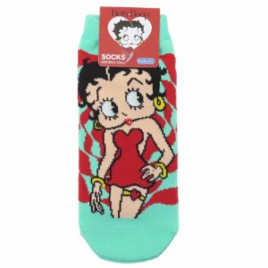 ベティブープ 女性用靴下 キャラックス ポーズ GRｘRD BETTY BOOP キャラクター グッズ メール便可