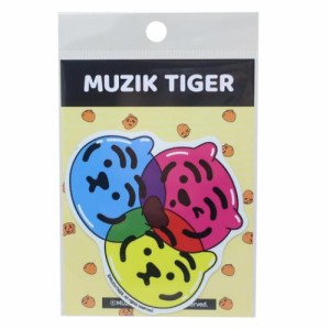 MUZIK TIGER ムジークタイガー ダイカットシール ダイカットステッカー カラフルバルーン デコステッカー グッズ メール便可