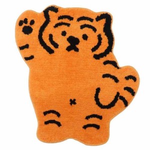 MUZIK TIGER ムジークタイガー フロアマット ダイカットマット 手上げ かわいい グッズ