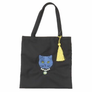 トートバッグ キャットトートBAG BK BRITISH 猫 かわいい グッズ