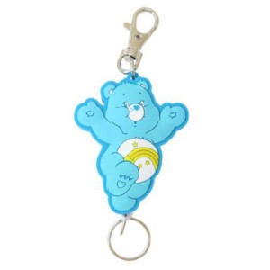 ケアベア キーリング ラバーリールキーホルダー Wish Bear CareBears キャラクター グッズ メール便可