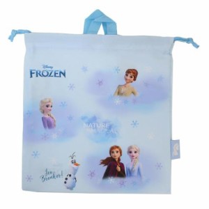 アナと雪の女王 巾着袋 ジャージケース FROZEN 新入学 ディズニー キャラクター グッズ メール便可