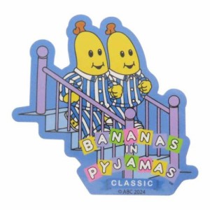 バナナインパジャマ ダイカットシール キャラクターステッカー 階段 キャラクター グッズ メール便可