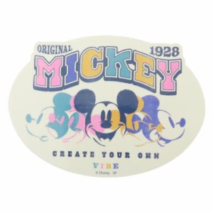 ミッキーマウス ダイカットシール キャラクターステッカー オリジナル ディズニー キャラクター グッズ メール便可