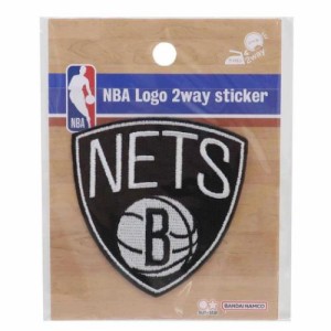 NBA ワッペン ロゴ刺繍ステッカー Brooklyn Nets ブルックリン ネッツ スポーツ グッズ メール便可