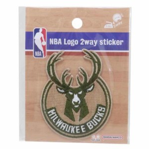 NBA ワッペン ロゴ刺繍ステッカー Milwaukee Bucks ミルウォーキー バックス スポーツ グッズ メール便可