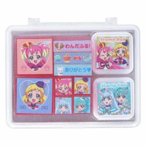 わんだふるぷりきゅあ！ はんこセット ケースつきスタンプ プリキュア アニメキャラクター グッズ