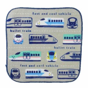 ミニタオル ハンカチタオル bullet train かわいい グッズ メール便可