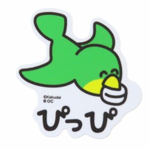 クッピーラムネxおえかきさん ダイカットシール ビニールステッカー ぴっぴさん キャラクター グッズ メール便可