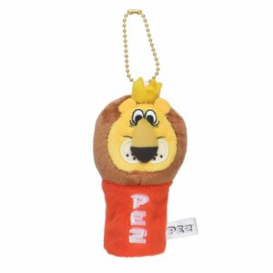 PEZ マスコット キャラパペキーホルダー LION キャラクター グッズ