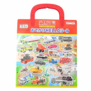 トミカ ジオラマステッカー おでかけHELLOシール 夏休み TOMICA キャラクター グッズ メール便可