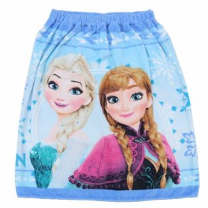 アナと雪の女王 ラップタオル 60丈マキタオル 60cm丈巻き巻きタオル シャイニングシスターズ ディズニー キャラクター グッズ