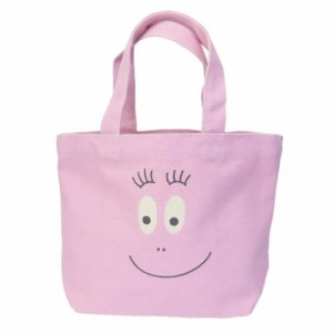 バーバパパ ランチトート ミニトート パパフェイス ピンク BARBAPAPA キャラクター グッズ メール便可