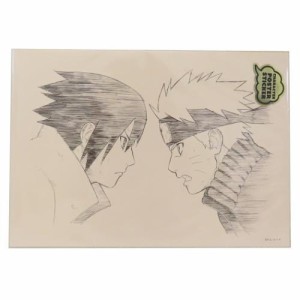 NARUTO疾風伝 ウォールデコステッカー ポスターステッカー ナルト＆サスケ 少年ジャンプ キャラクター グッズ メール便可