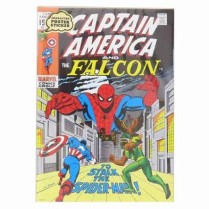 スパイダーマン ウォールデコステッカー ポスターステッカー MARVEL キャラクター グッズ メール便可