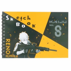 怪獣8号 お絵かき帳 図案スケッチブック 市川レノ 少年ジャンプ キャラクター グッズ メール便可