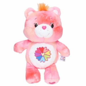 ケアベア ぬいぐるみ ソフトプラッシュドール S フラワーパワーベア CareBears キャラクター グッズ